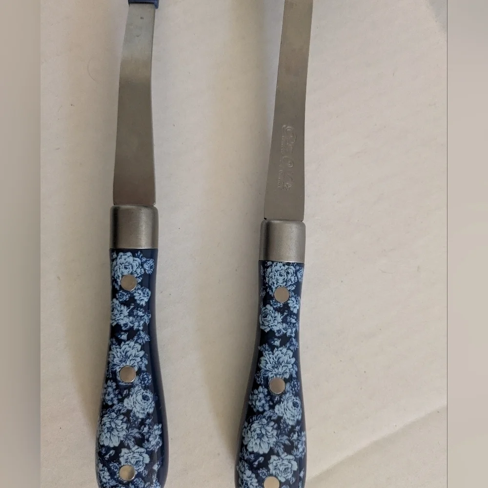 Pioneer Woman Frontier Rose Cooking Spatula and Spoon